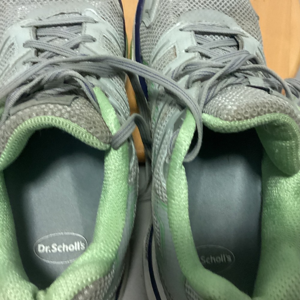 Abeo Sydney Womens Gray‎ Green Vibram Athletic Walking Running Shoes Size 10 - Picture 7 of 16